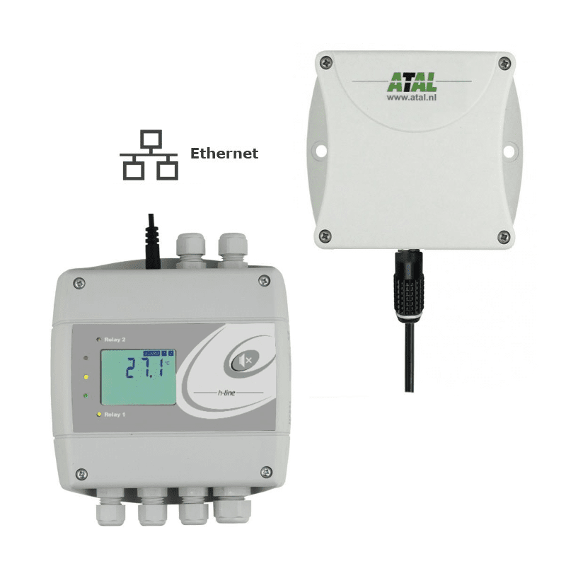 Ethernet temperatuursensoren