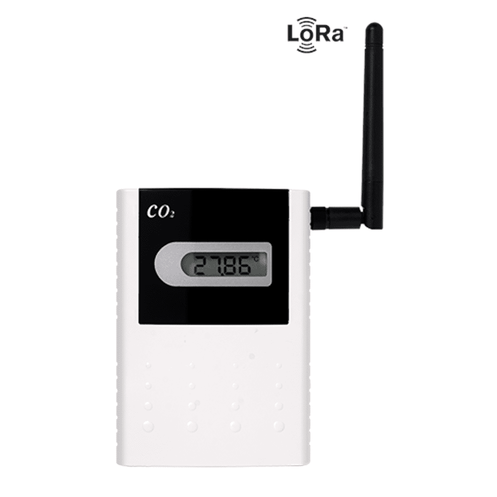 ALR-IAQ-01 Temperatuur, RV en CO2 sensor met LoRa communicatie