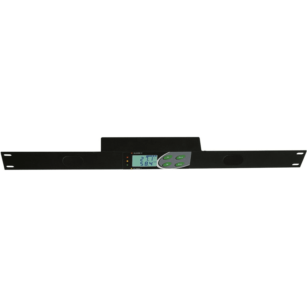 STE-RACK Temperatuur Regelaar (ext. probe), 3x dig.ingang, 2x relais, Ethernet (rack versie)