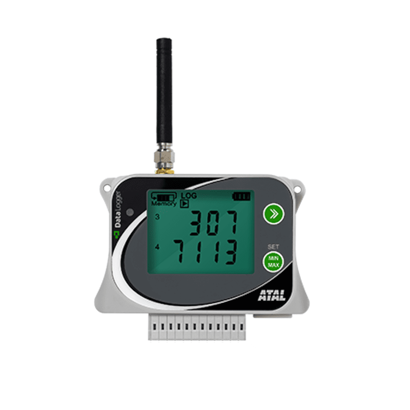 ATR-14-G Datalogger met 4 ingangen voor contacten of pulsen en GSM-modem