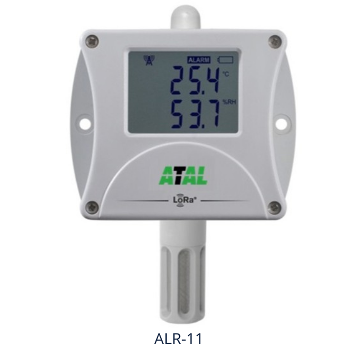 ALR-11 draadloze LoRa-sensor voor temperatuur en RV