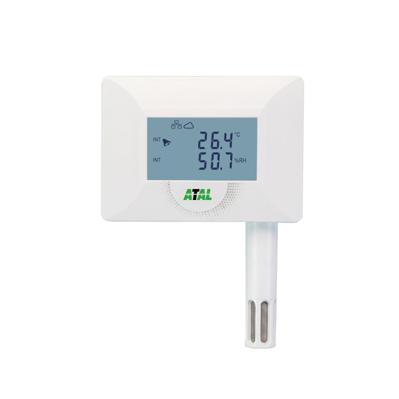ATE-TRP Ethernet monitoring unit met interne temperatuur-, RV- en atmosferische druksensoren